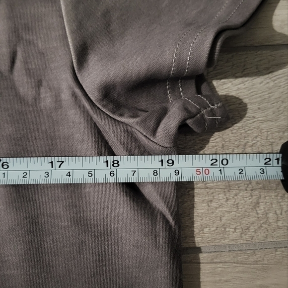 Issac Mizrahi Live Gradient Ombre Short Sleeve Cotton Top - Picture 5 of 7